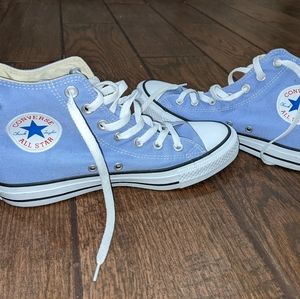 Purple Converse High Tops